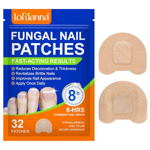 Fungal Nail Patches, Mycose Ongles des Pieds, Traitement Mycose Ongle Pied Puissant, Patchs Traitement Mycose Ongles des Pieds, Répare les Ongles Abîmés, Réduit la...
