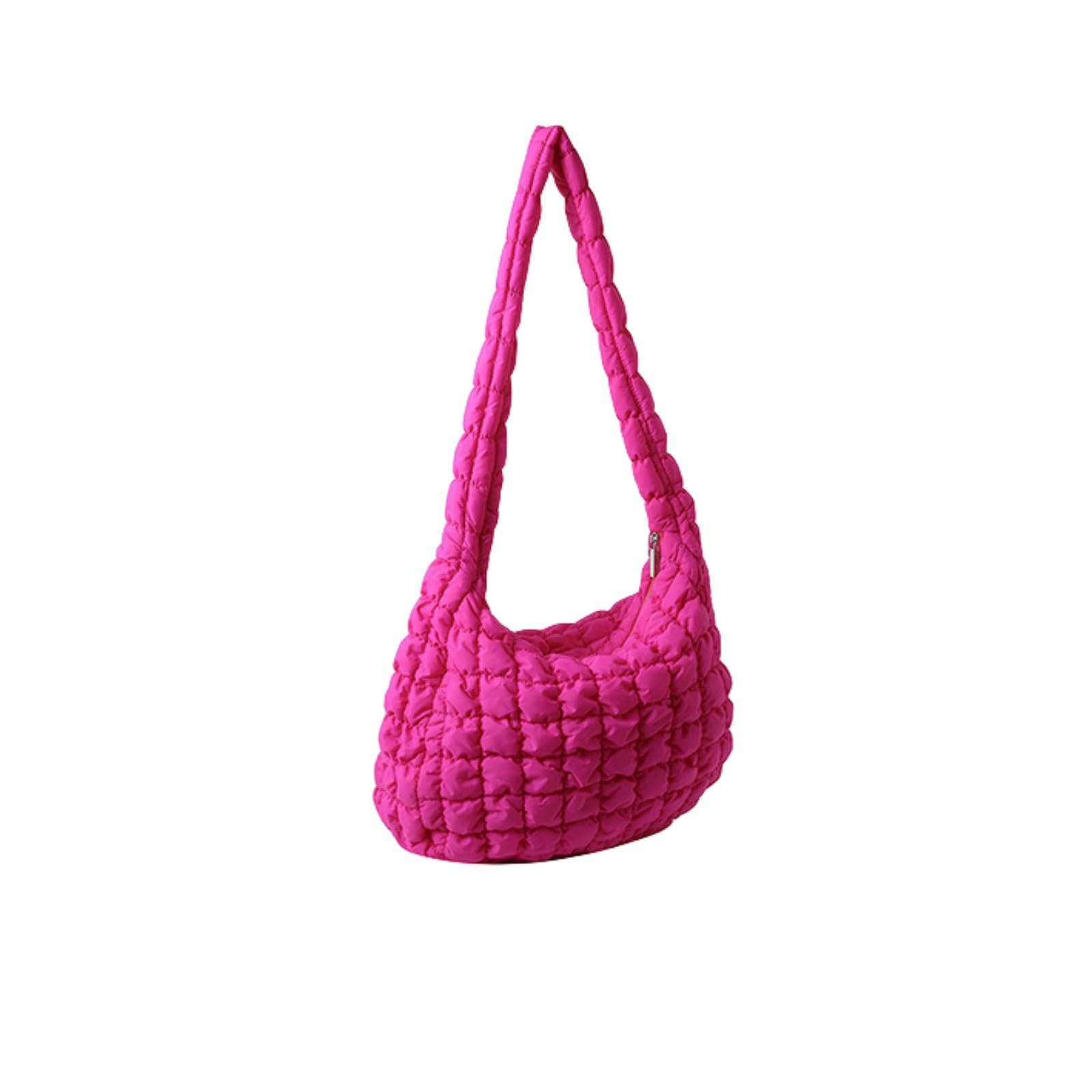 MdybF Torba na ramię wyściełana torba crossbody dla kobiet plisowane torby na ramię duża torba na ramię wiadro marszczenia torebki