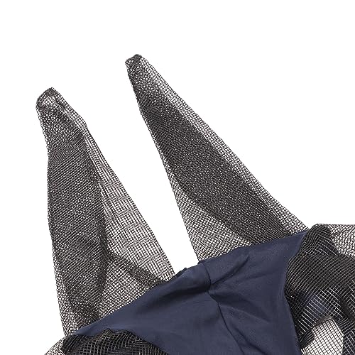 Capa de rosto de cavalo evita alta elasticidade respirável capa protetora de cavalo com orelhas