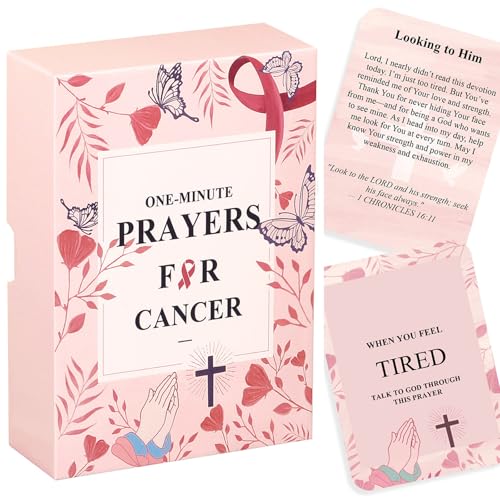 Breast Cancer gifts for women, 72 Prayers for Cancer Patients female, Cancer comfort gifts, Cancer...