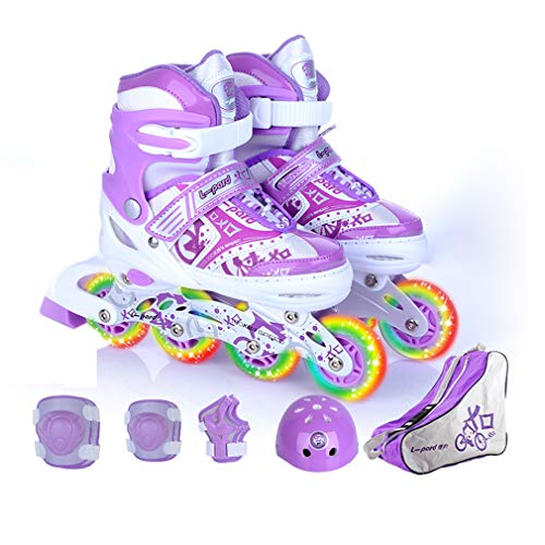 Rollers en ligne pour filles et enfants le cadeau avec illumination amusante