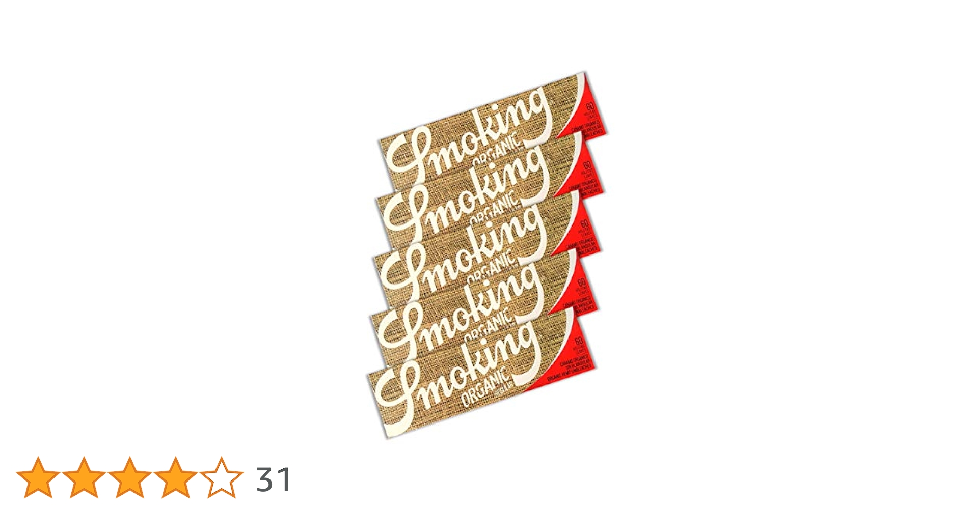 スモーキング オーガニック 手巻き タバコ ペーパー 50個入り バラ 楽天市場】手巻きタバコ ペーパー Smoking スモーキング