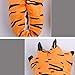 A Pairs Child Boys Girls Indoor Slippers Cute Animal Funny Animal Paw Monster Claw Shoes 4-10 Years (Orange, 4-10 Years)