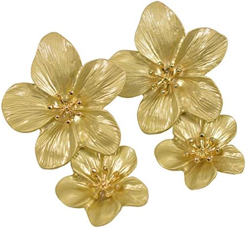 Amazon マットカラー フラワーモチーフ 2連 ピアス 大きめ 花 かわいい パーティー 4color ゴールド ピアス 通販 Amazon マットカラー フラワーモチーフ 2連 ピアス 大きめ 花 かわいい パーティー 4color ゴールド ピアス 通販
