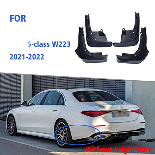 Garde-boue anti-projections Mercedes W223 bavettes auto durables