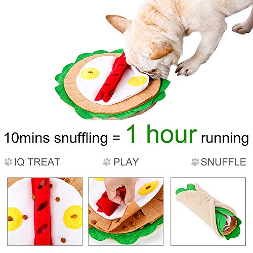 Extaum Tapete para cães Snuffle,Pet Dog Snuffle Mat Alimentação Snack Feeder Interativo Feed Game fo