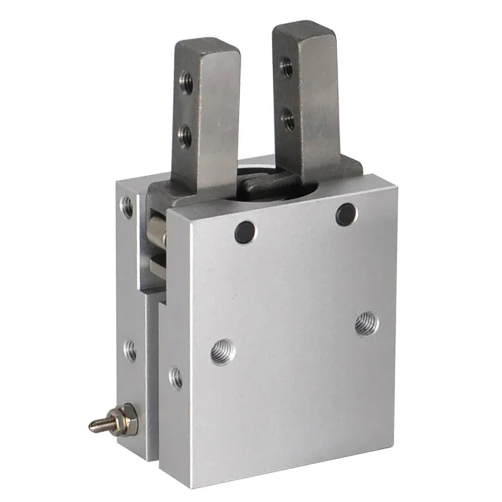Pojedynczy / dwustronny otwór chwytaka robota 32 mm MHC2-32D/S styl kątowy aluminiowe zaciski pneumatyczne cylindry producentów 1 szt. (MHC2-32S)