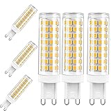 Fácil de instalar y usar: puede reemplazar la bombilla LED G9 tradicional existente, ampliamente utilizada en lámparas de mesa, buena para bombillas G9, base G9, luz blanca neutra G9, 4000K, reemplazo de bombilla halógena LED reemplaza excelente material.