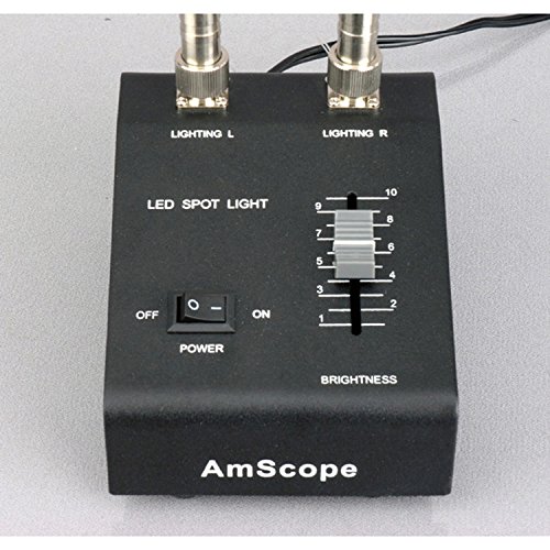 Amscope Led-6W-Uv365 Powerful 6 Watt Led Dual Goose-Neck Uv-365 Light Illuminator #TOP2