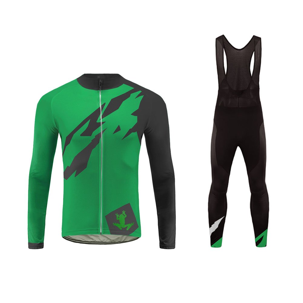 UGLY FROG CCKT01 Sports et Loisirs Combinaison Cycliste Maillot + Cuissard A Manche Courte/Longue pour Homme