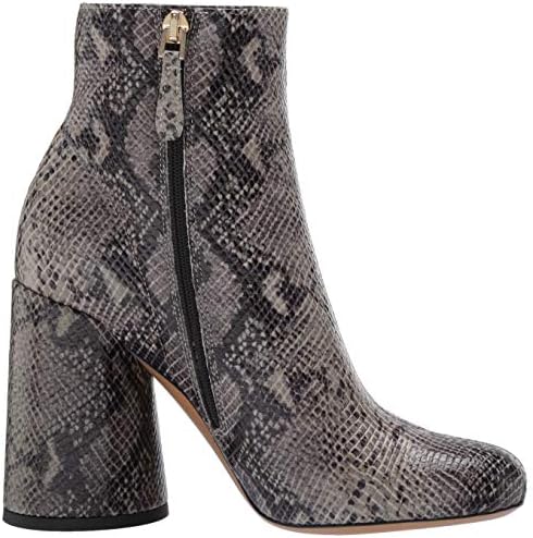 Emporio Armani Women's Snake Printed Ankle Boot, Sage, 36 Medium EU (6 US) | Image 5