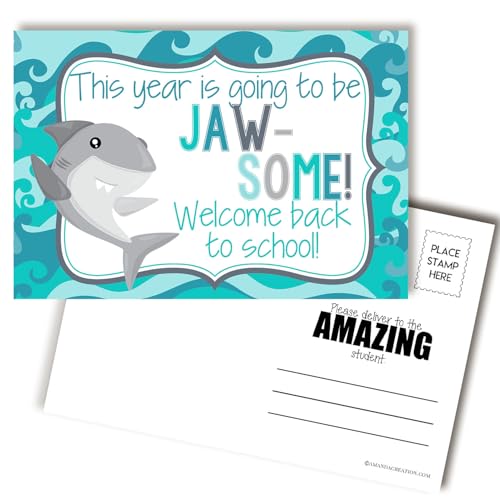 Cartes postales pour enseignants afin d'encourager les étudiants à distance