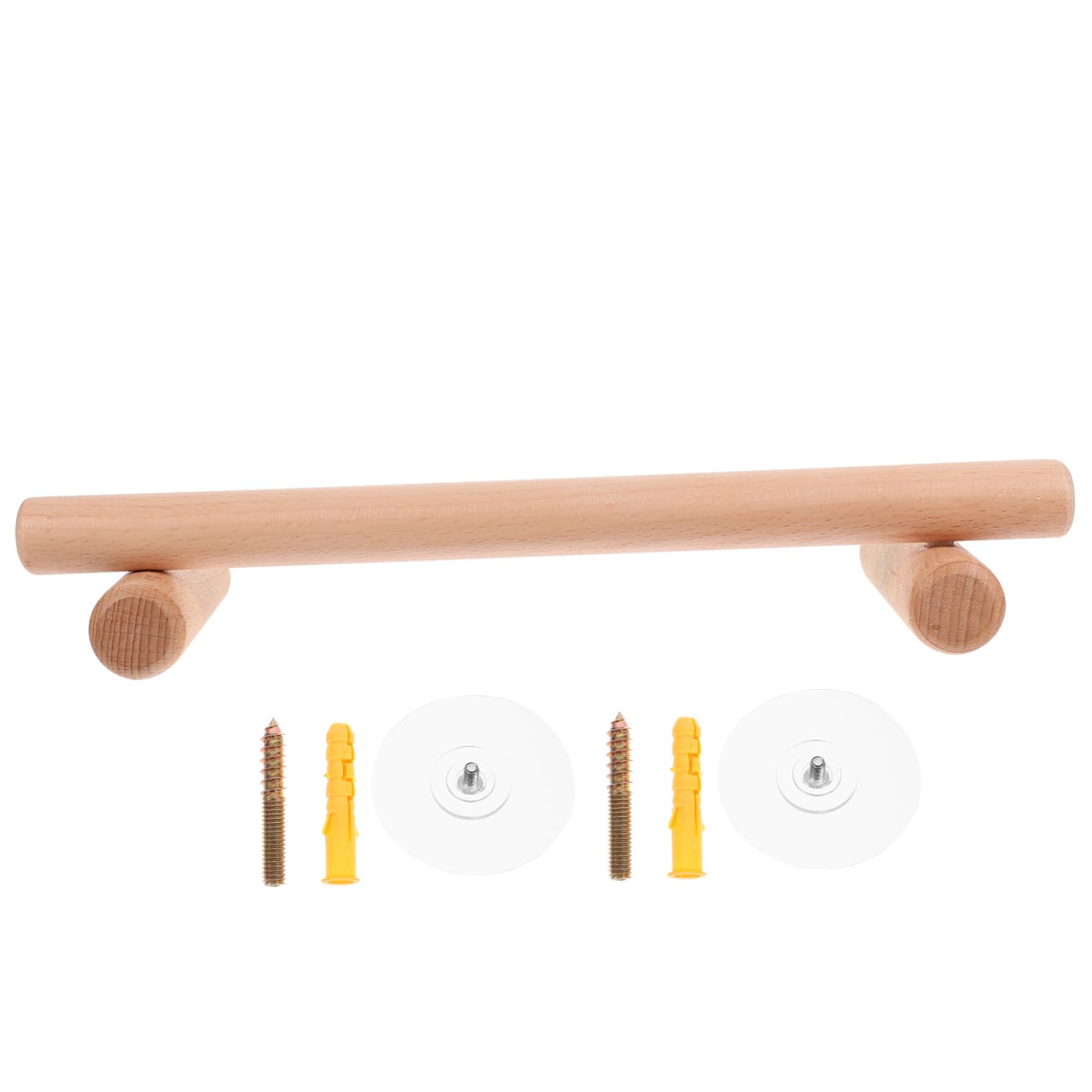 Porte-serviettes en bois élégant au design minimaliste pour sublimer vos murs intérieurs