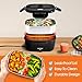 TRAVELISIMO Electric Lunch Box for Adults 100W Heated Lunch Box For Men 1.5L Stainless Steel Portable Food Warmer, 12/24/110V for Travel & Work, Loncheras Electricas Para Calentar almuerzo