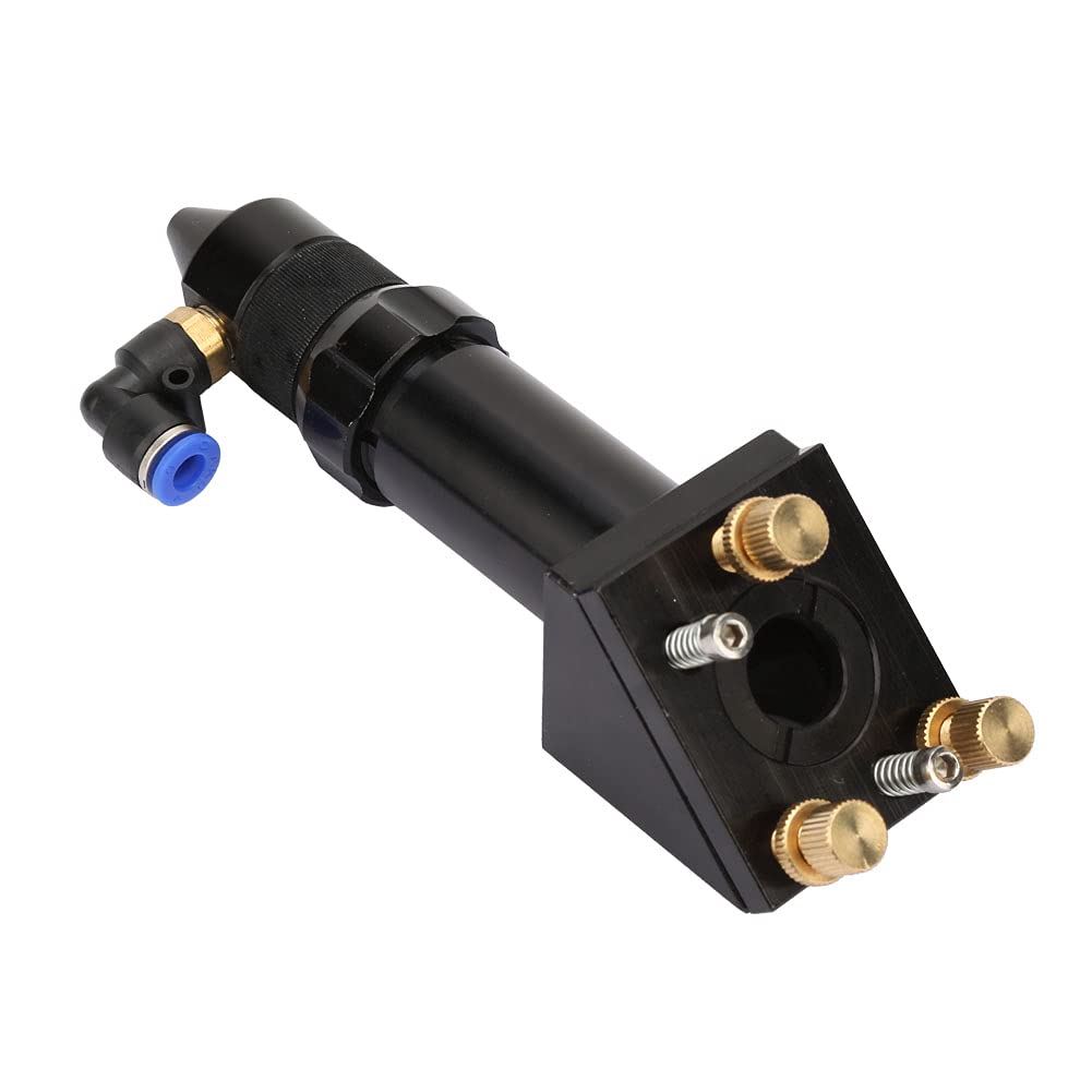 Dioche Testa Laser CO2 Lente di Messa a Fuoco della Testa del Laser CO2 D20mm FL50.8/101.6mm per Incisore Parti di Macchine da Taglio(Testa Laser Singola)