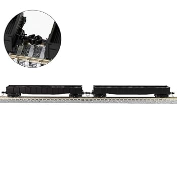 Nゲージ 車両 Amazon | 3台N ゲージ 52 フィートブラック ボックス低め