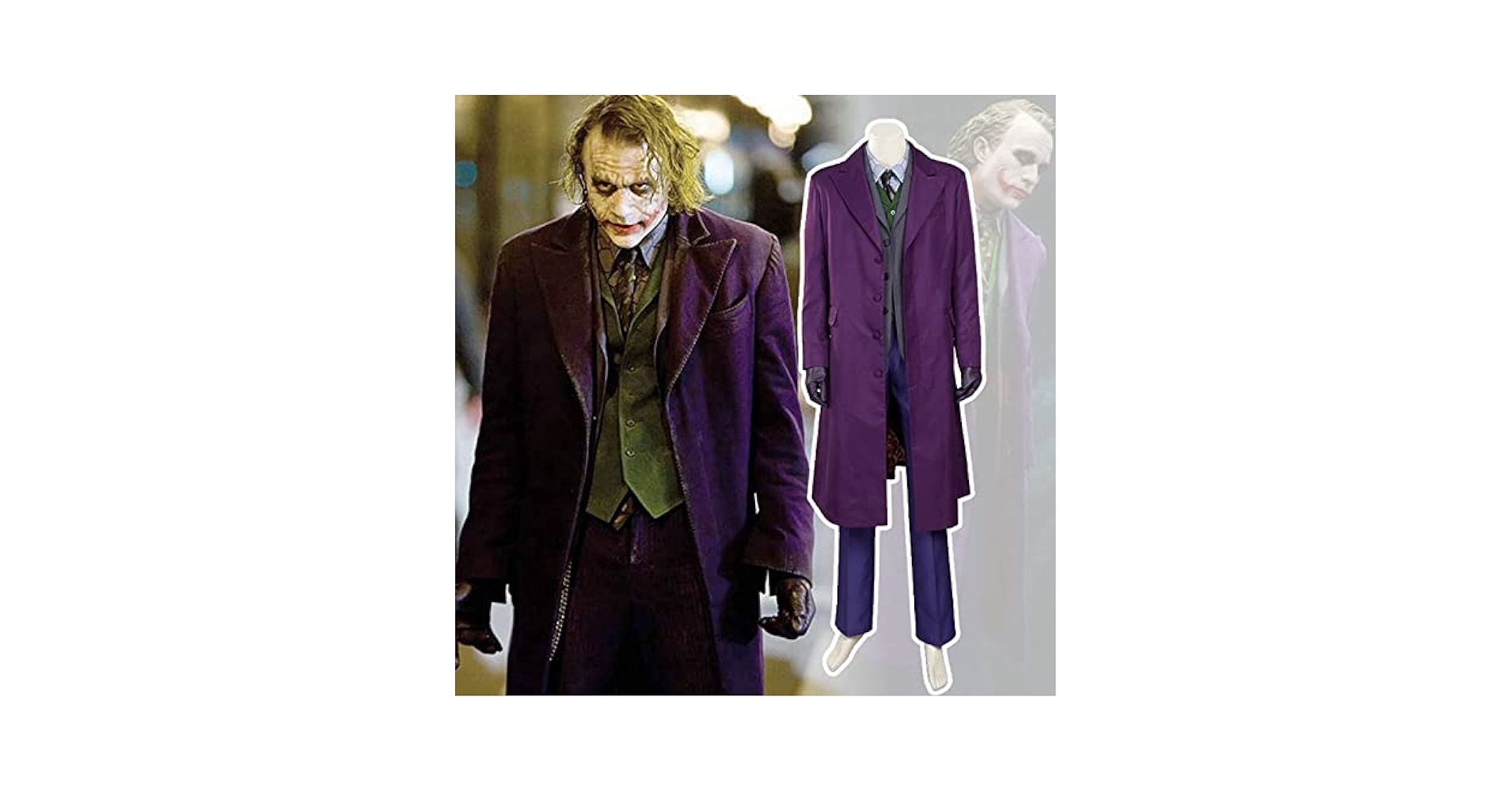 jokerコスプレ Amazon.co.jp: [JIHUO] バットマン ダークナイト ジョーカー