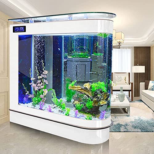Aquarium Kit Upright Luxury Large Fish Tank 124Gal Large Glass Fishbowl Glsaa Bar Table #TOP7