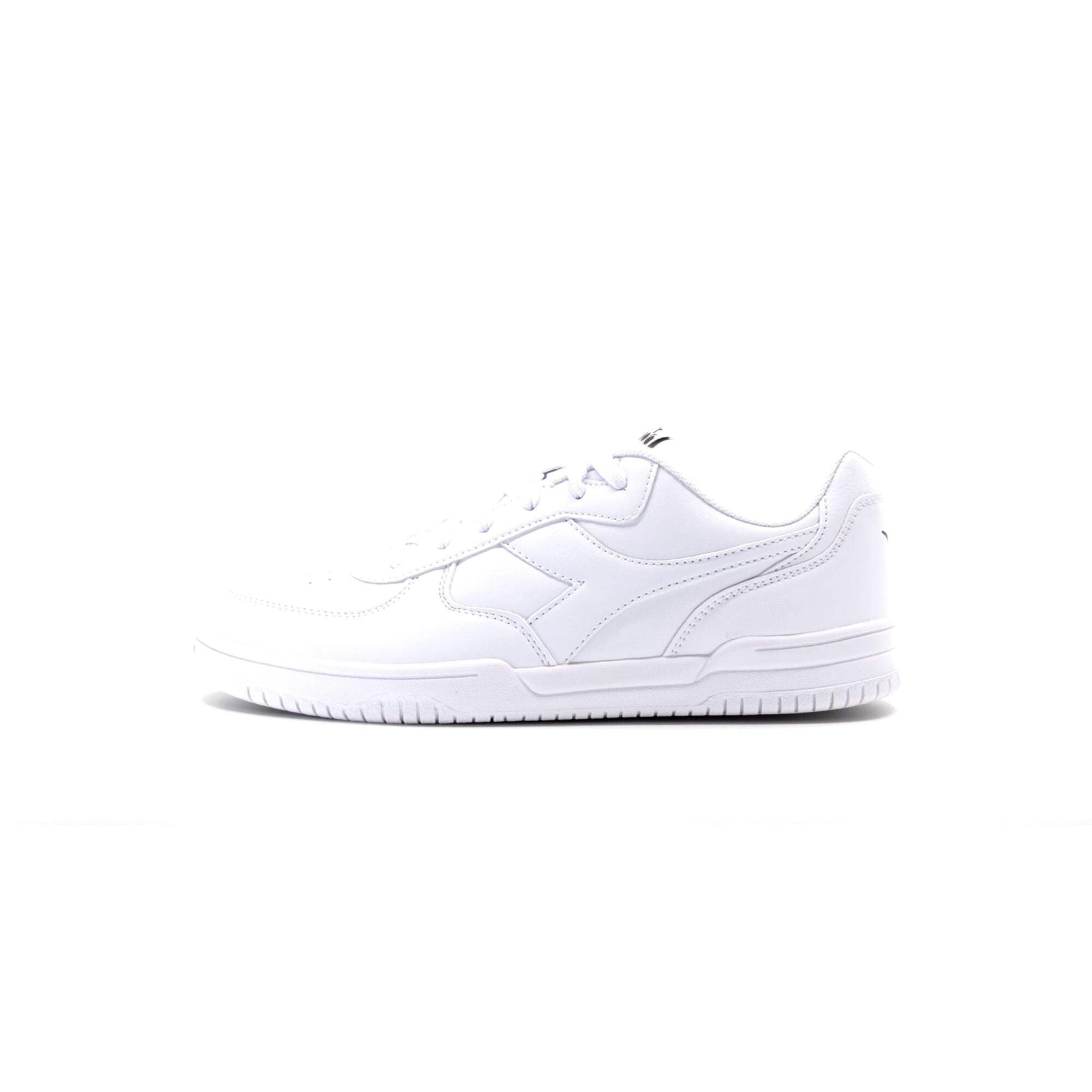 Diadora Unisex Raptor Low Gymnastics Shoe, White/White, 5.5 UK