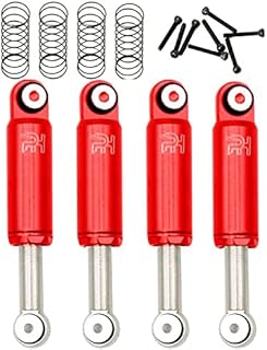 Powerhobby Aluminum Internal Spring Air Shocks 32mm (4) Axial SCX24 (Red)