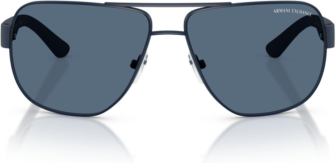 Armani Exchange mens Ax2012s Rectangular Sunglasses