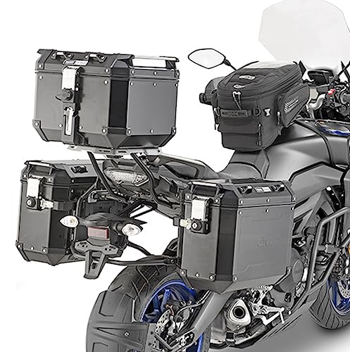 Supports latéraux Givi PL2139CAM Yamaha Tracer 900 GT kit fixation bagagerie moto