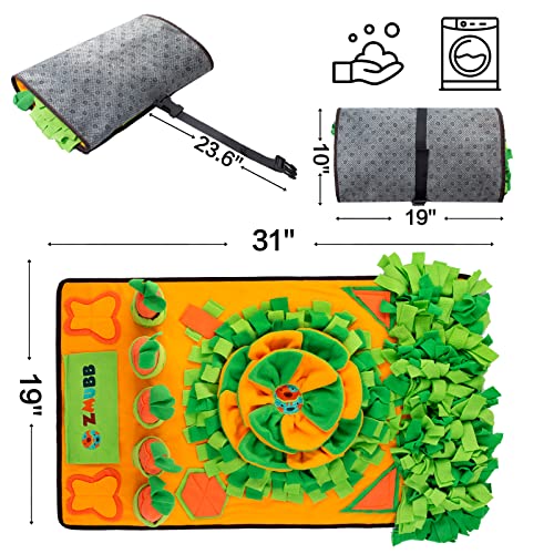 Tapis à renifler pour animaux - Stimulateur d'instinct et de compétences canines