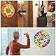 Dartscheibe für Kinder - 26 inches, Montessori Spielzeug Dinosaurier Thema Dart Board mit 12 Bällen Brettspiele Toy, Oppelseitige Safe Game Geschenk Outdoor Indoor Spiel Wahl,66cm