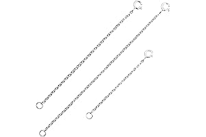925 Sterling Silver Extenders for Necklaces: Unveil the Length You've Been Looking For