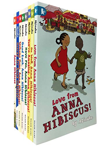 Anna Hibiscus Series 8 Books Collection Box Set By Atinuke (Hooray For, Go Well, Anna Hibiscus, You Are Amazing, Good Luck, Welcome Home, Have Fun, Lo