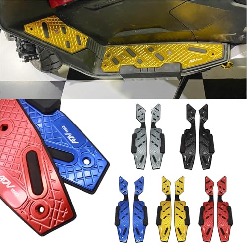 Repose-Pieds CNC pour Moto ADV 150 2019-2022 Marchepieds Support Plaque