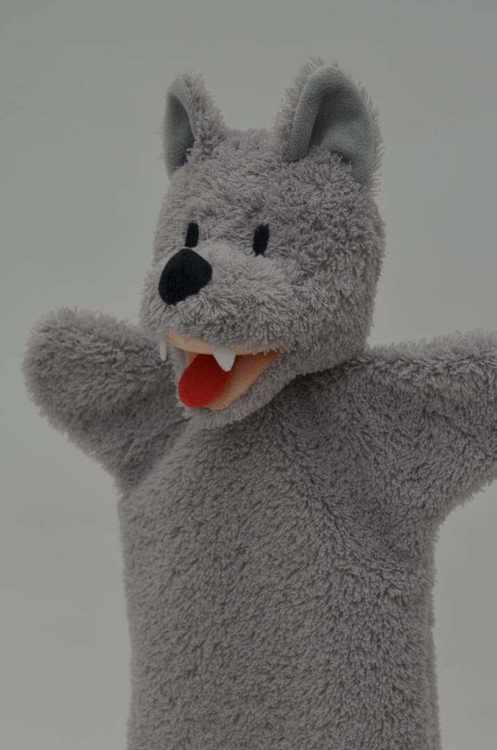 MU Brno - Marionnette Loup 30 cm