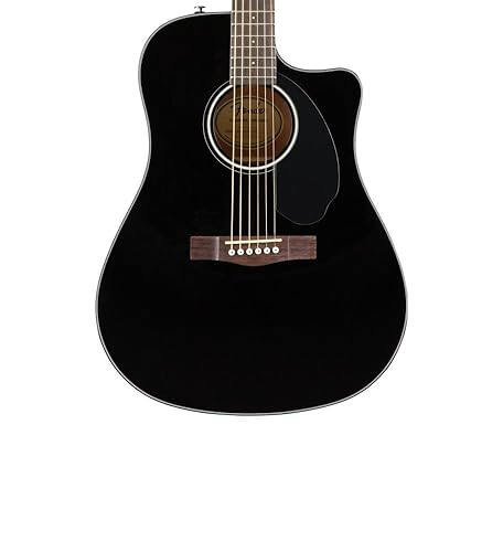 Amazon.com: Fender CD-60SCE Acoustic-Electric Guitar - Dreadnaught