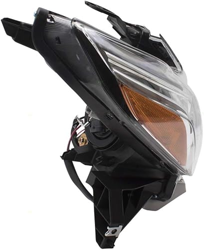 Miniatura 8 de Brock Faro halógeno de repuesto para Altima Sedan Passenger Right 2016-2018 con carcasa cromada compatible con 260109HS0A