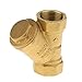 Produktbild Fenteer Schrägsitzventil Absperrventil Absperrhahn Filter Ventil, 1/4 bis 1 Zoll - DN20