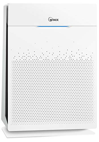 Winix Zero+ Luftreiniger für zu Hause mit WLAN, steuerbare App, ideal gegen Allergien, Pollen, TrueHepa-Filtration, PlasmaWave Desodorierung gegen Tabak, Gerüche, Tierhaare, Auto-Modus, Schlafmodus, 5