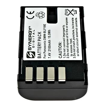 Amazon.com: Synergy Digital Camera Battery, Works with