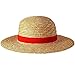 TAIPPAN One Piece - Chapeau de Paille Luffy, Chapeau de Paille Luffy Multifonctionnel avec Personnage de Dessin animé pour Adultes