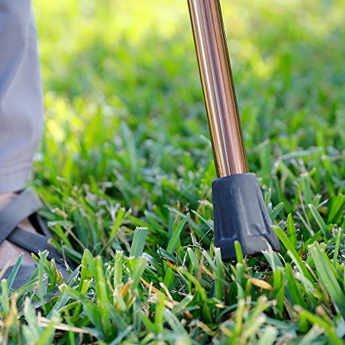 image for StrongArm Comfort Cane + Self Standing Lightweight Adjustable Walking 