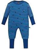 Schiesser Baby-Jungen Capt´n Sharky Anzug mit Vario Zweiteiliger Schlafanzug, Blau (blau 800), 56