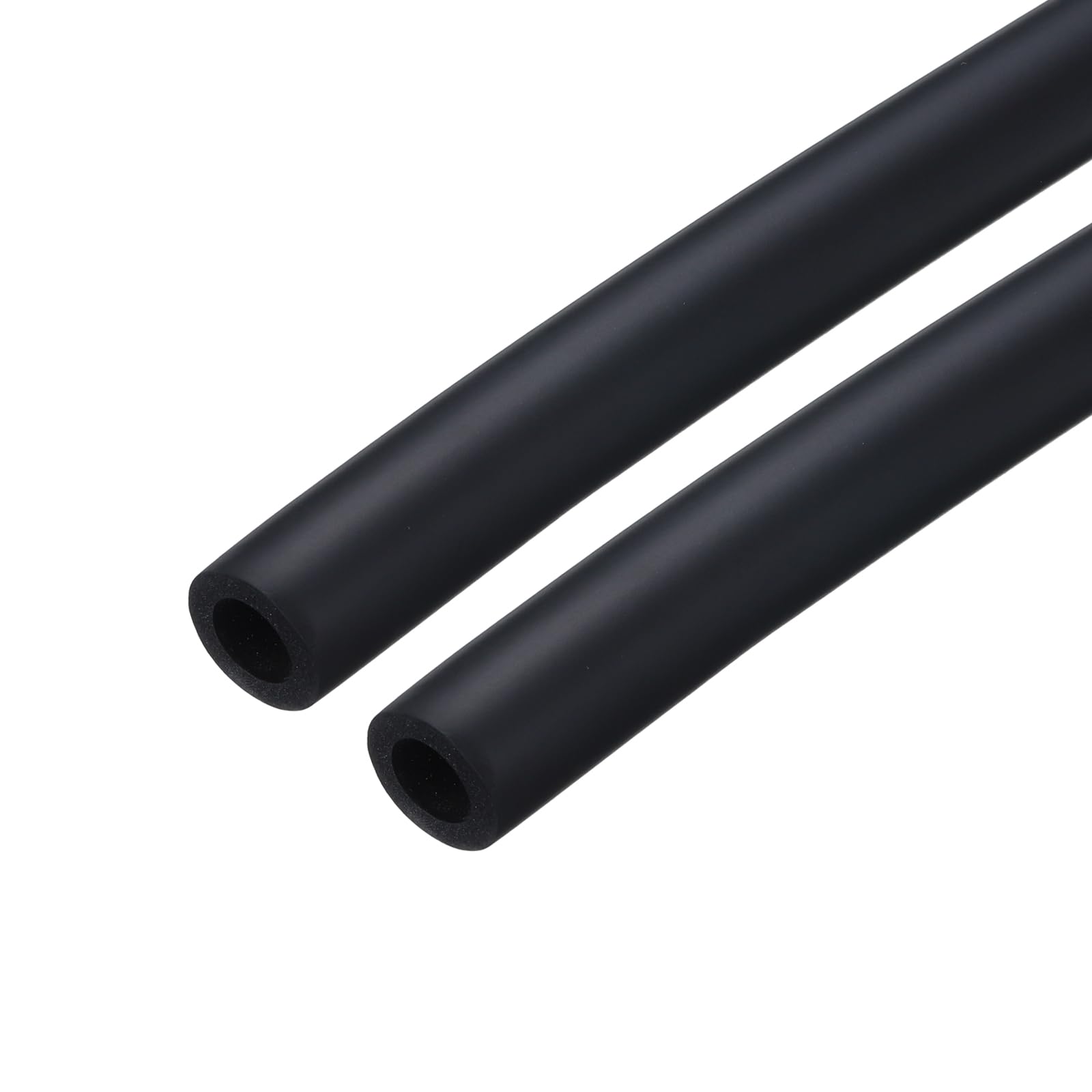 Tube isolant en mousse antidérapant lot de 2 manchons noirs de 26mm