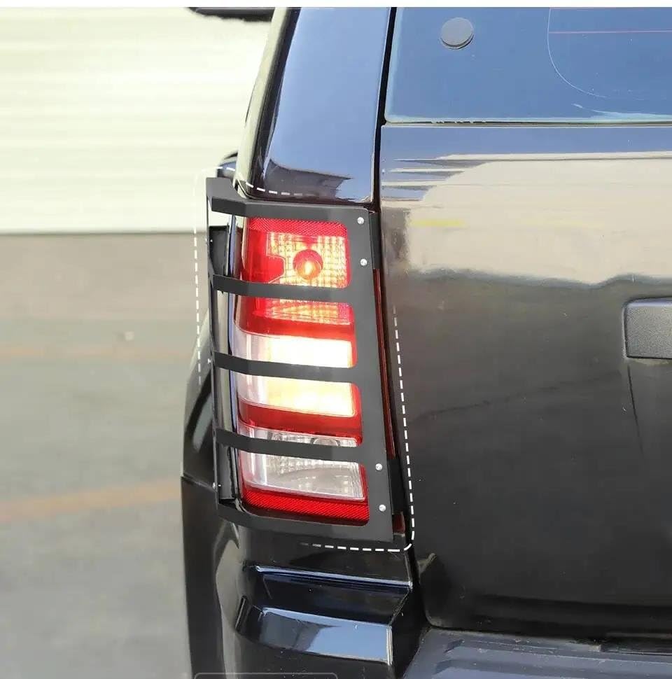 Logement feu arrière Grand Cherokee 2007 coque extérieure cache protection auto 2 pièces - 3
