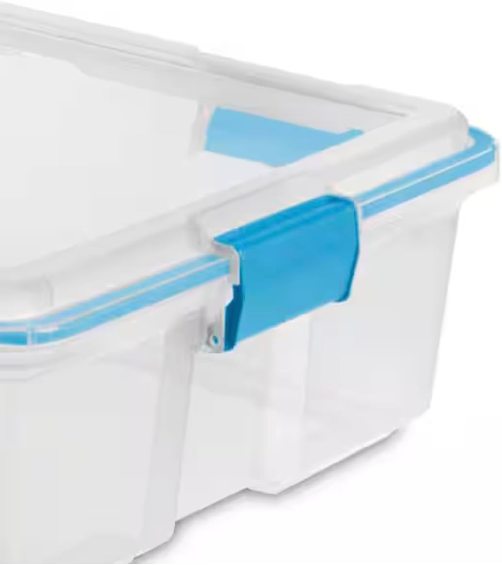 37 qt. Clear Storage Containers (8-Pack) EF86025