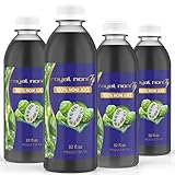 100% Noni Juice Organic and Pure 4 Pack Royal Noni Fiji Undiluted Cold Pressed from Organic Fijian Noni Fruit All Natural Superfood