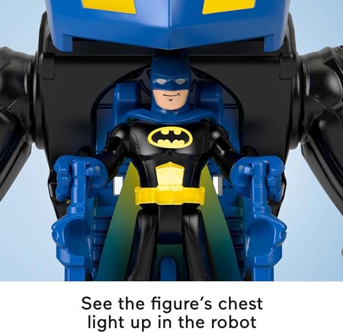 Fisher-Price HGX79 Imaginext Dc Super Friends Batman Toy Battling Robot thumb #2