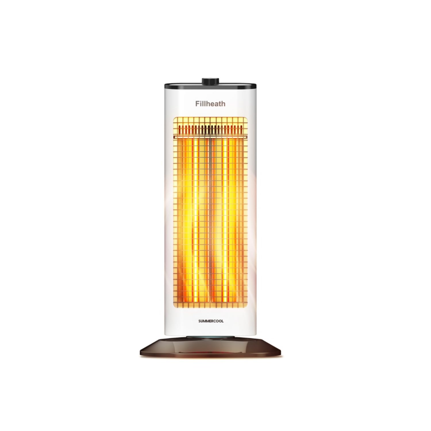 Summercool Room Heater For Home | Heat Pillar 500 or 1000 Watts | Safety mesh grill | quick heating | rust-free metal grill front | Lightweight for easy portability |1 Year Warranty (White)-picture-25