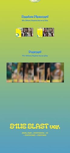 Miniatura 3 de DREAMUS Kep1er Doublast - Juego de 2 fundas para CD+1p Poster+16p PhotoBook+2p PhotoBook+2p PhotoCard+1p Postal + Seguimiento sellado