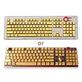 metal keycaps full set Compatible con teclado mecánico estándar.