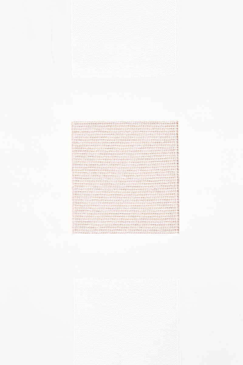 Homing Semi-Transparent Panel Curtain Sliding Curtain White/Pink (1 Piece) 245 x 60 cm (H x W) 100% Polyester Rose 60 cm x 245 cm 5915-03 - Image 2