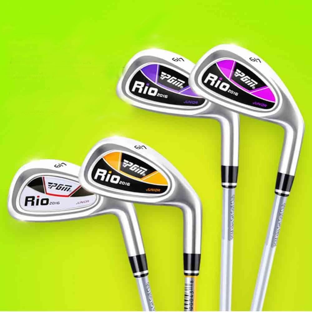 Fer de golf pour enfants, garçons et filles, 7 fers de golf – Meilleurs fers de golf juniors pour débutants